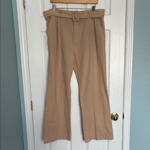 Elena Wang belted cotton pants